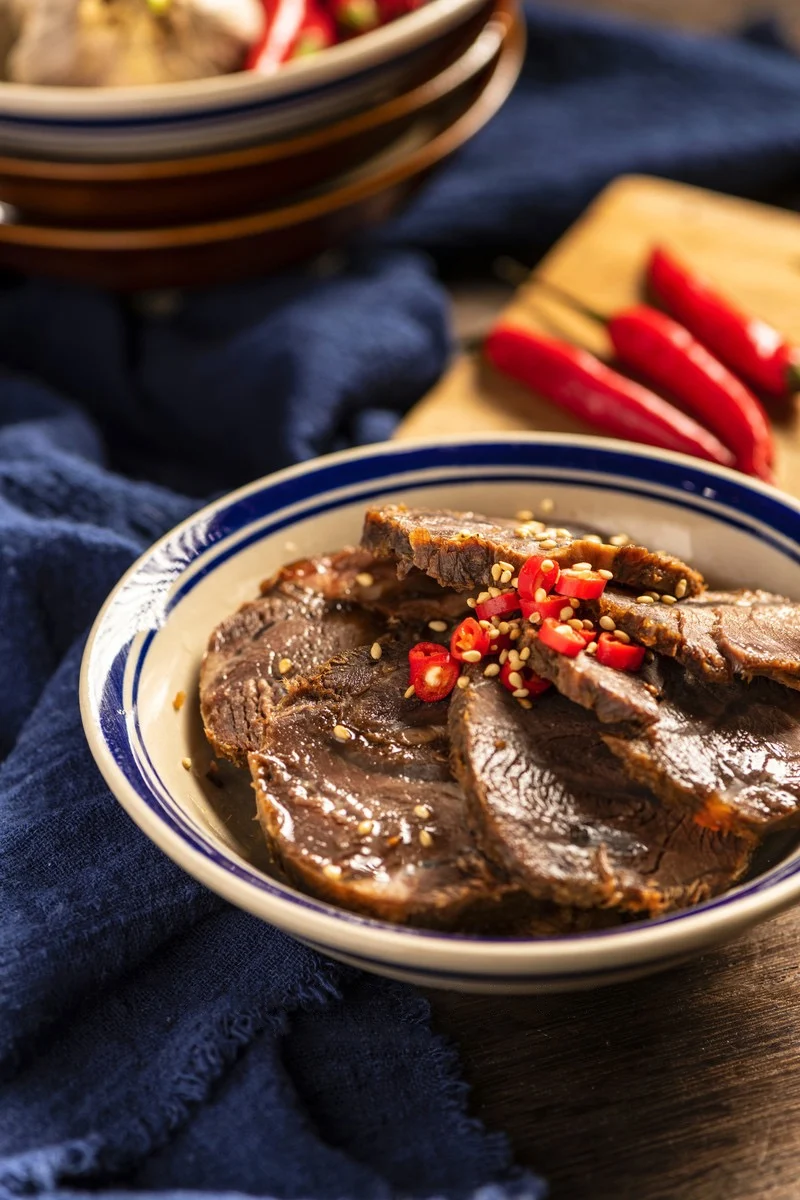 beef in brown sauce 酱牛肉